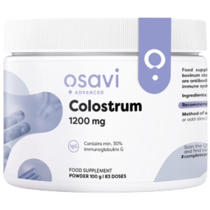 Colostrum Powder 1200 mg / 100 грама, 83 дози