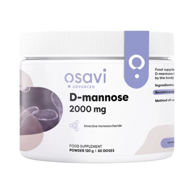 D-Mannose Powder 2000 mg / 120 грама, 60 дози - Osavi