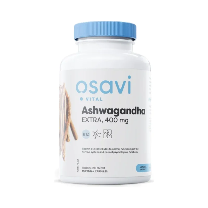 Ashwagandha Extra 400 mg / 180 капсули, 180 дози - Osavi