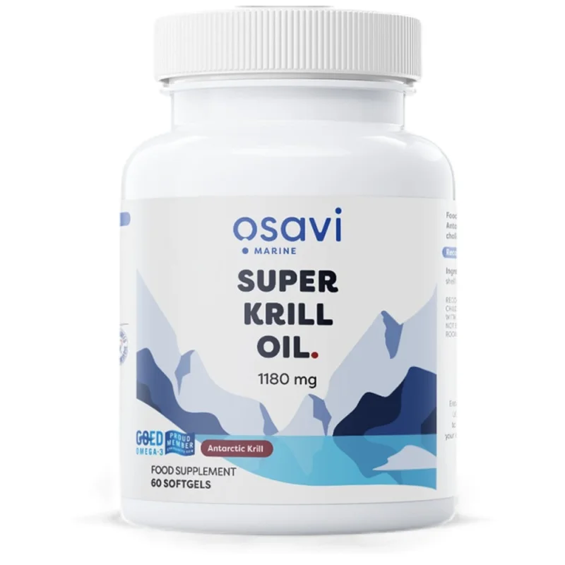 Super Krill Oil 1180 mg / 60 Гел капсули, 60 дози