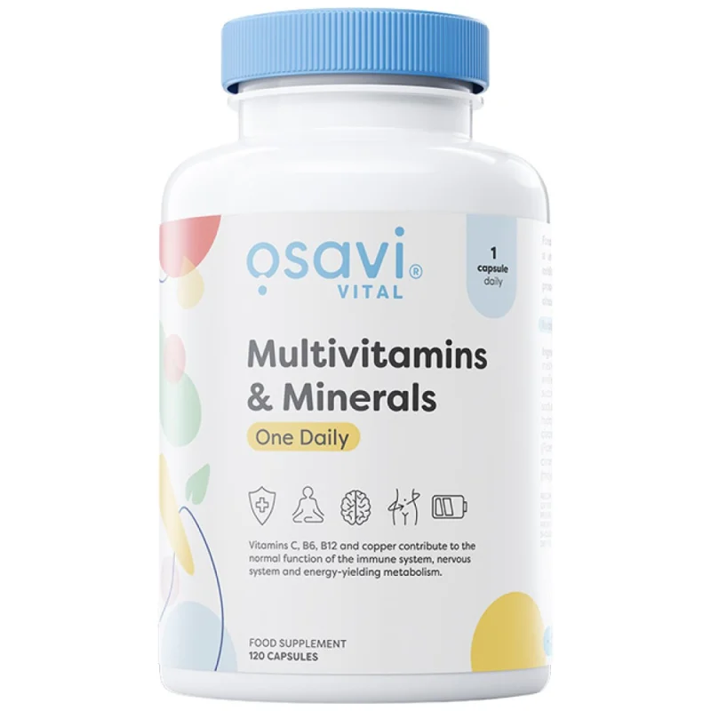 Multivitamins & Minerals One Daily / 120 капсули, 120 дози