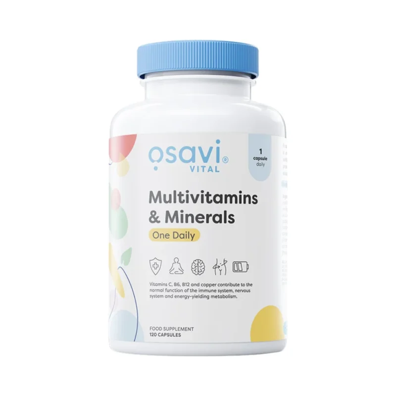 Multivitamins & Minerals One Daily / 120 капсули, 120 дози - Osavi