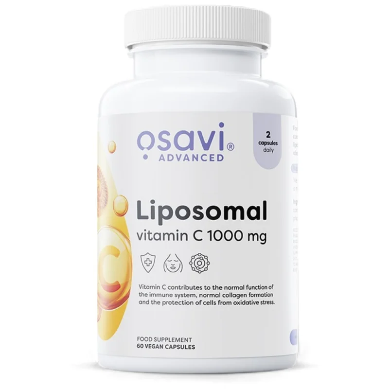 Liposomal Vitamin C 1000 mg / 60 капсули, 30 дози