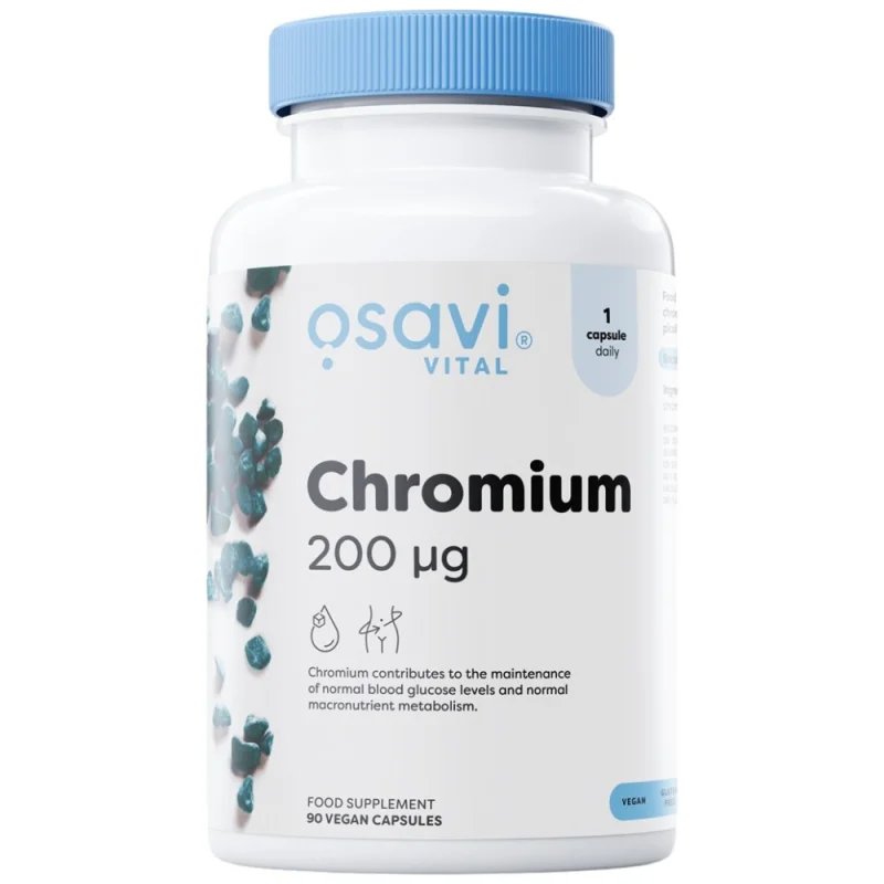 Chromium Picolinate 200 mcg / 90 капсули, 90 дози
