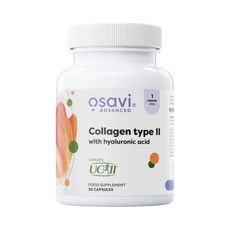 Collagen Type II with Hyaluronic Acid / 30 капсули, 30 дози - Osavi