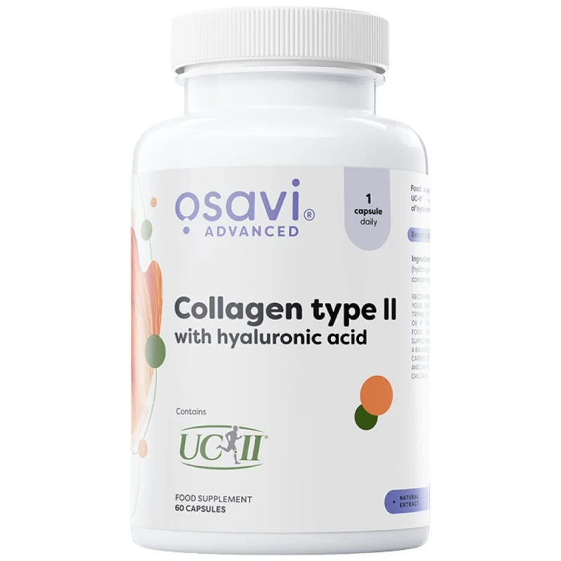 Collagen Type II with Hyaluronic Acid / 60 капсули, 60 дози