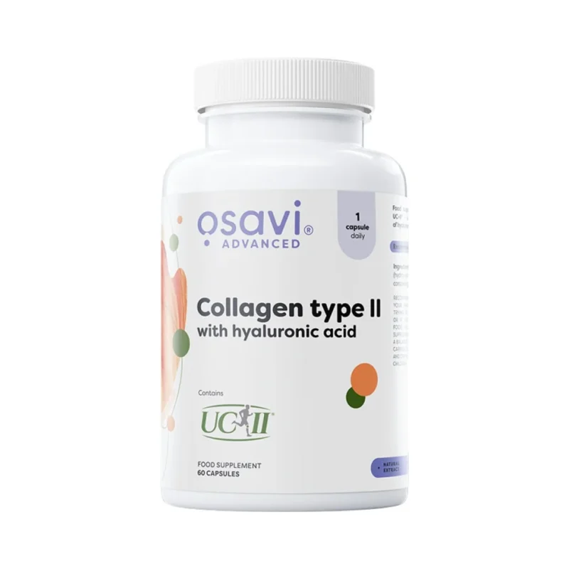 Collagen Type II with Hyaluronic Acid / 60 капсули, 60 дози - Osavi