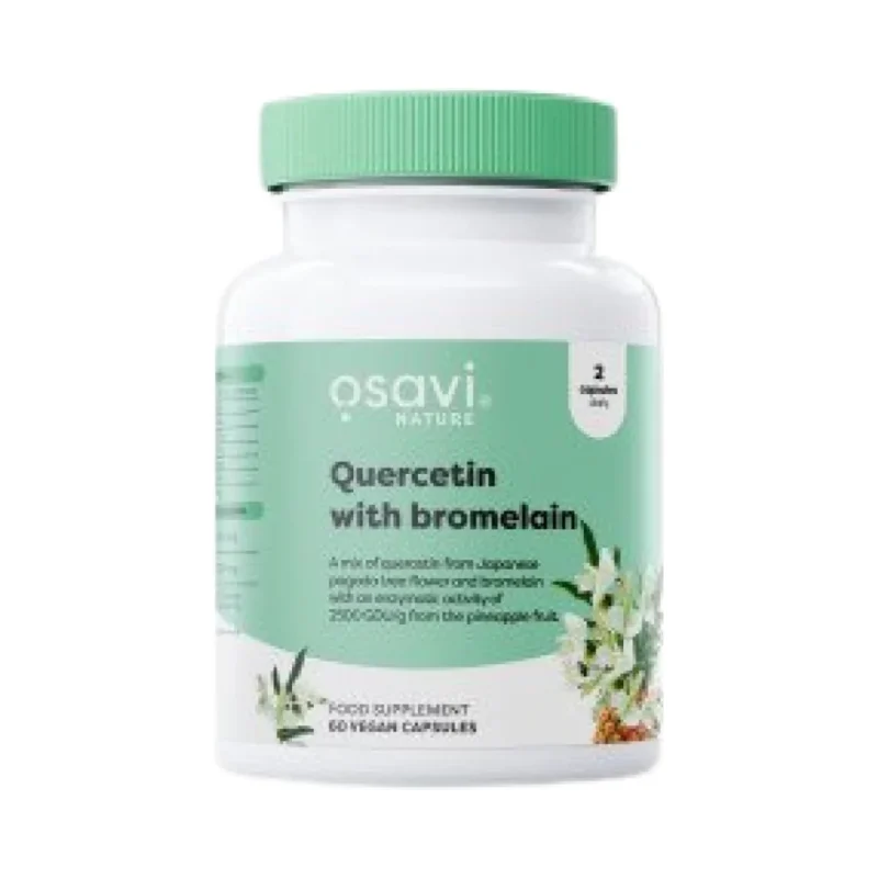 Quercetin with Bromelain / 60 капсули, 30 дози - Osavi
