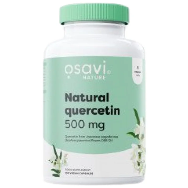 Natural Quercetin 500 mg / 120 капсули, 120 дози