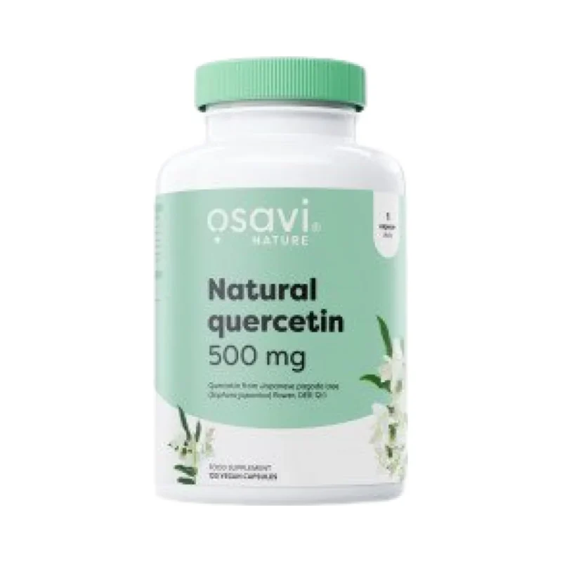 Natural Quercetin 500 mg / 120 капсули, 120 дози - Osavi