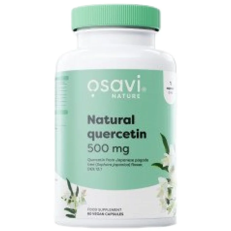 Natural Quercetin 500 mg / 60 капсули, 60 дози