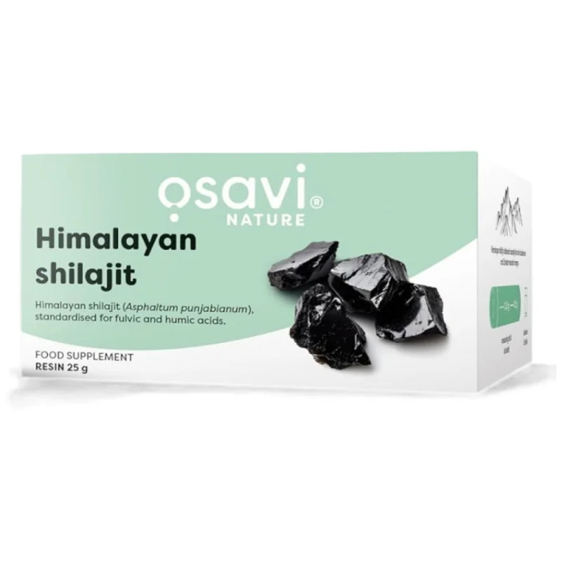 Himalayan Shilajit 500 mg | with 40-60% Fulvic Acid / 25 грама, 50 дози