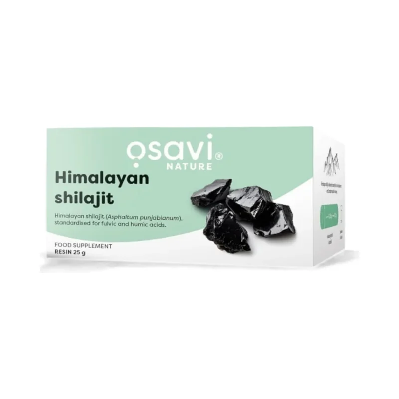 Himalayan Shilajit 500 mg | with 40-60% Fulvic Acid / 25 грама, 50 дози - Osavi