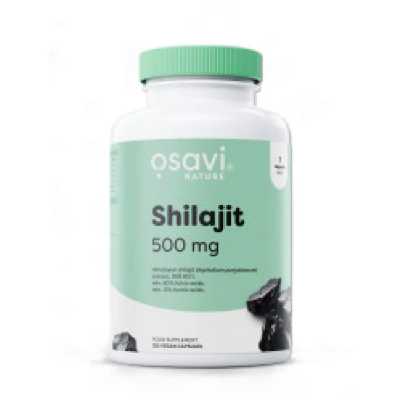 Shilajit 500 mg | 60:1 Extract with 60+% Fulvic Acids (120 дози) / 120 капсули