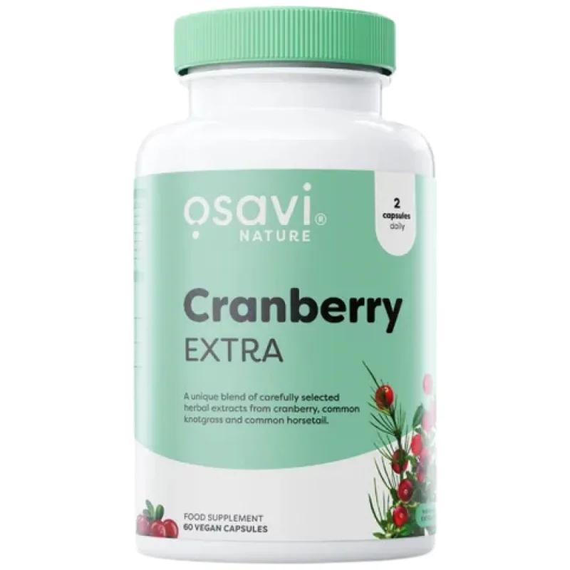 Cranberry EXTRA 700 mg | with Common Knotgrass & Horsetail (30 дози) / 60 капсули