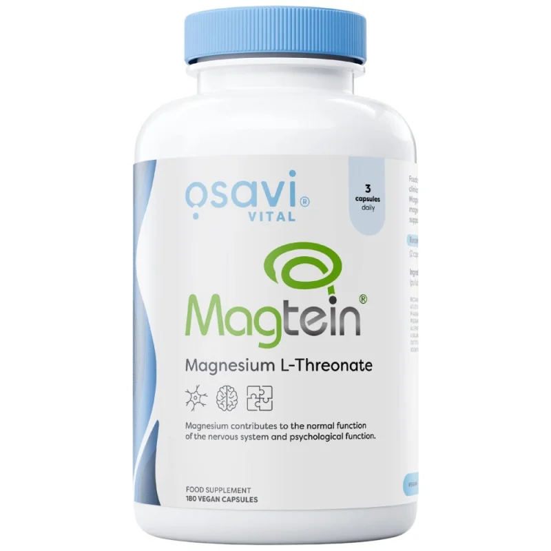Magtein Magnesium L-Threonate 48 mg (60 дози) / 180 капсули