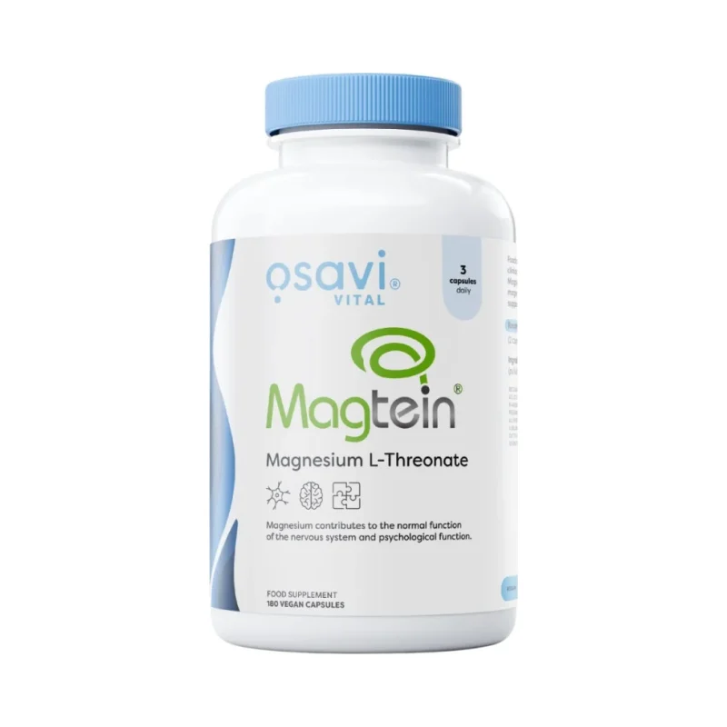 Magtein Magnesium L-Threonate 48 mg (60 дози) / 180 капсули - Osavi