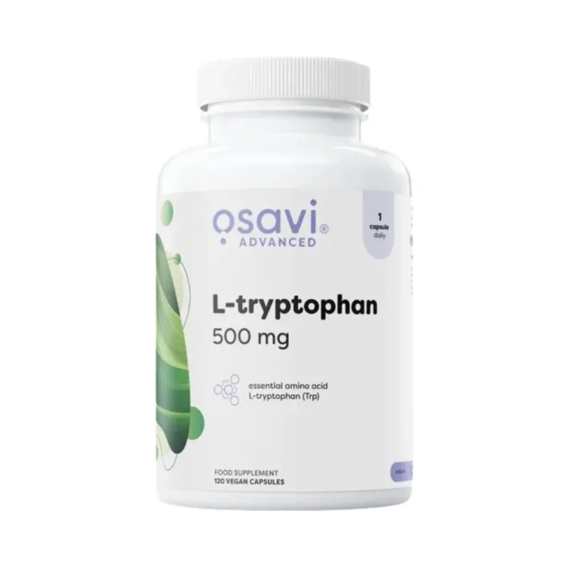 L-Tryptophan 500 mg (120 дози) / 120 капсули - Osavi