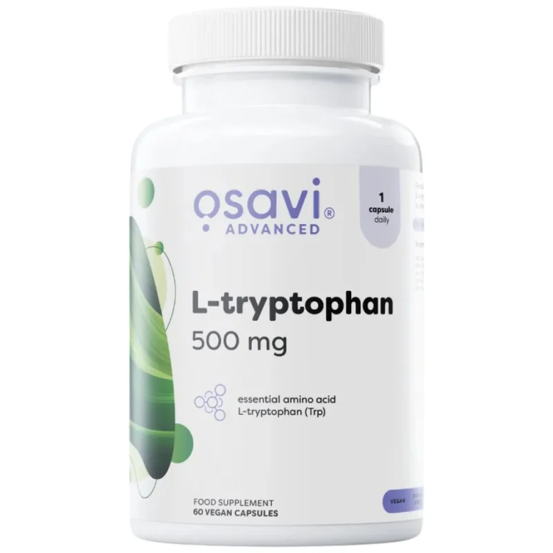 L-Tryptophan 500 mg (60 дози) / 60 капсули