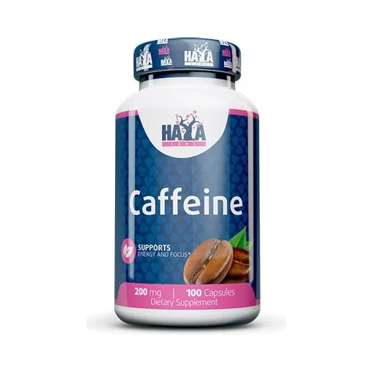 Caffeine 200 mg / 100 Caps - Haya Labs