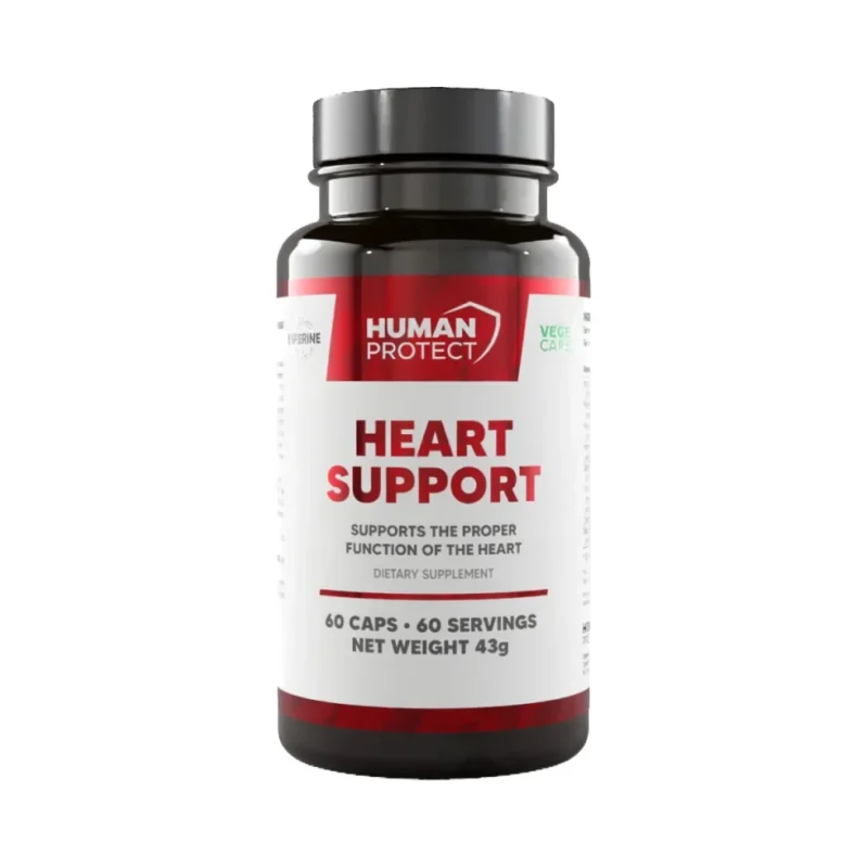 Heart Support | Proper Heart Function Support / 60 капсули, 60 дози - Human Protect