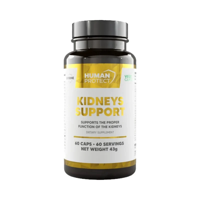 Kidneys Support | Proper Kidney Function Support / 60 капсули, 60 дози - Human Protect