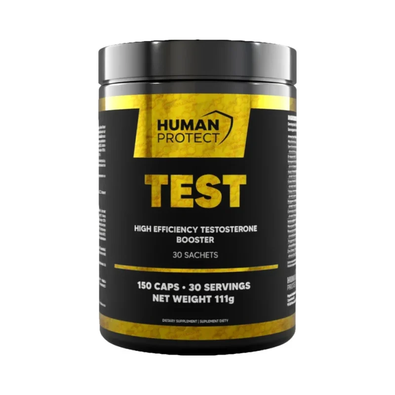 TEST | High Efficiency Testosterone Booster with Turkesterone / 30 Пакета - Human Protect