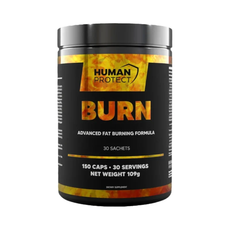 Burn | Advanced Fat Burning Formula / 150 капсули, 30 дози - Human Protect