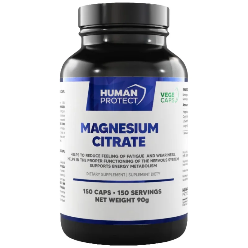 Magnesium Citrate Caps / 150 капсули, 30 дози
