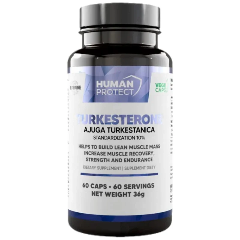 Turkesterone 500 mg / 60 капсули, 60 дози