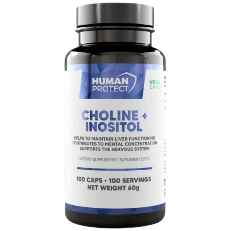 Choline + Inositol / 100 капсули, 100 дози