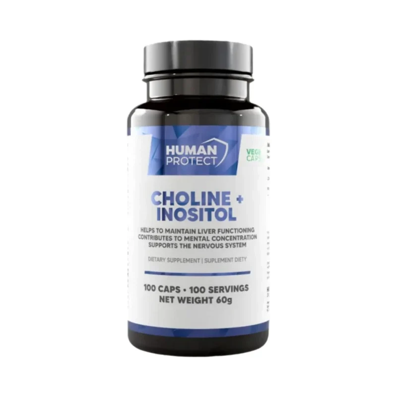 Choline + Inositol / 100 капсули, 100 дози - Human Protect