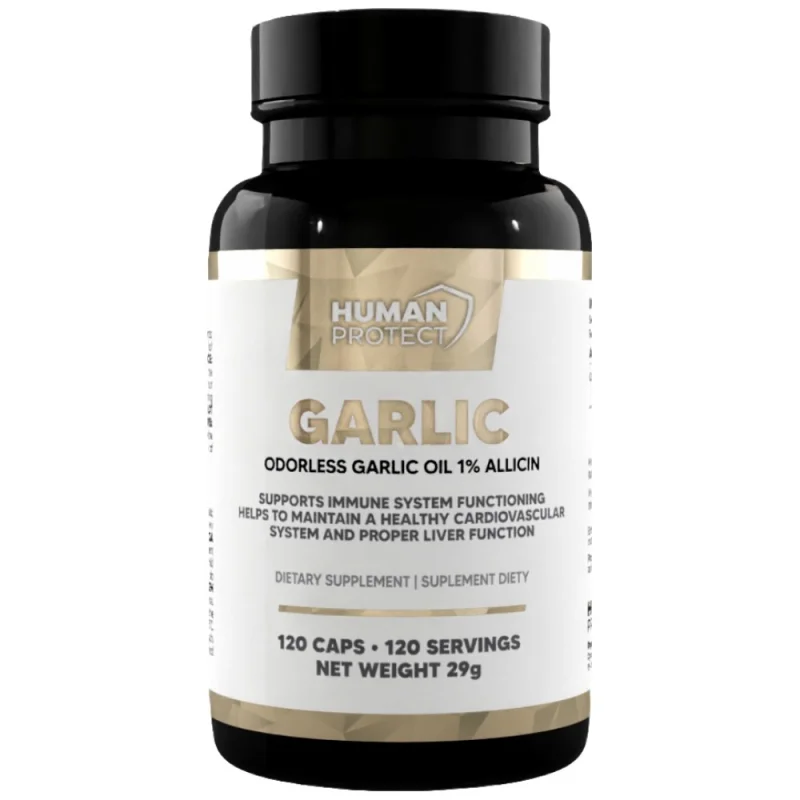 Garlic 15 mg | with 1% Allicin / 120 капсули, 120 дози