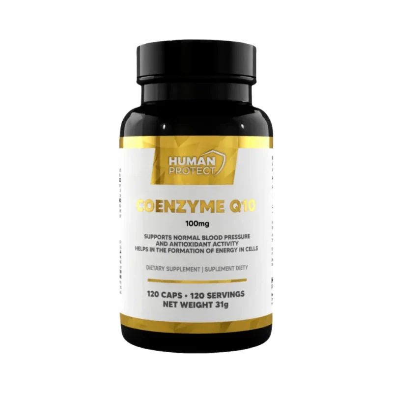 Coenzyme Q10 100 mg | with Phospholipids / 120 капсули, 120 дози - Human Protect