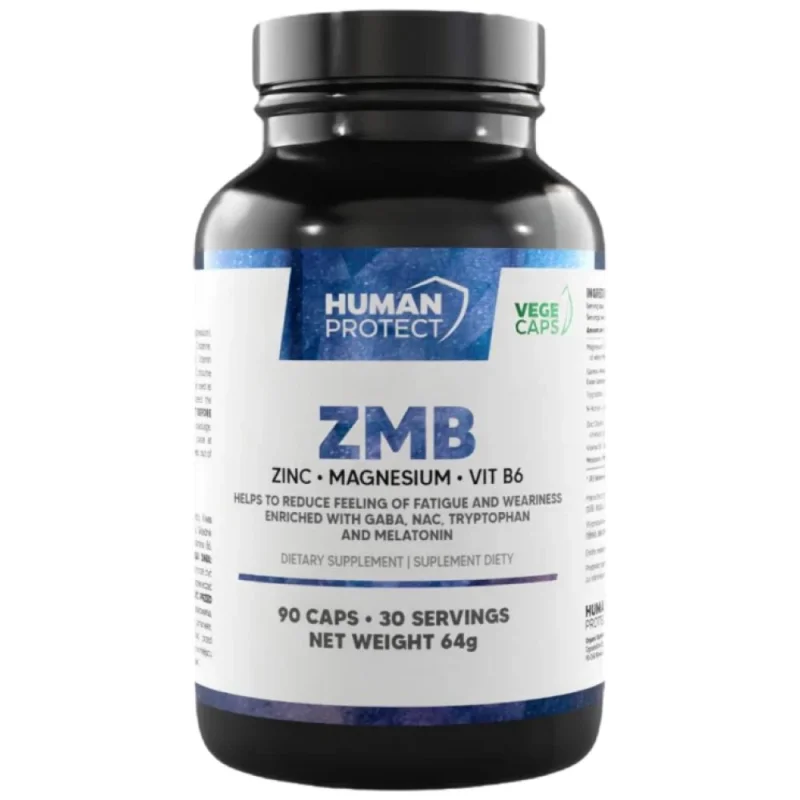 ZMB | Zinc, Magnesium & B6 / 90 капсули, 30 дози