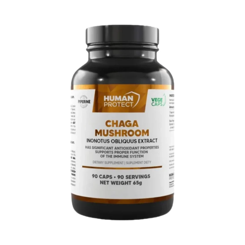 Chaga Mushroom 600 mg / 90 капсула - Human Protect