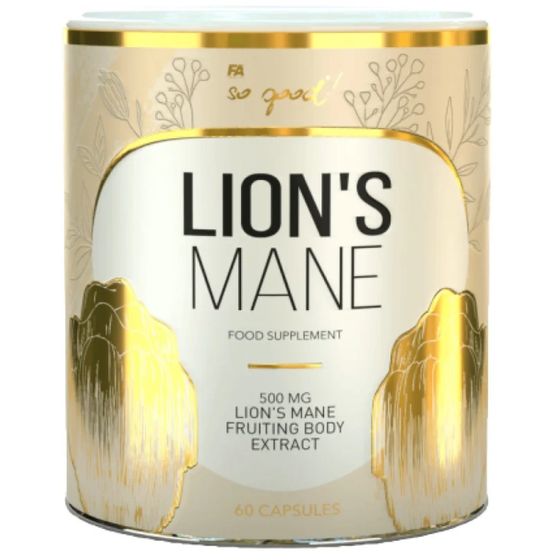 Lion's Mane 500 mg | So Good Series (60 дози) / 60 капсули