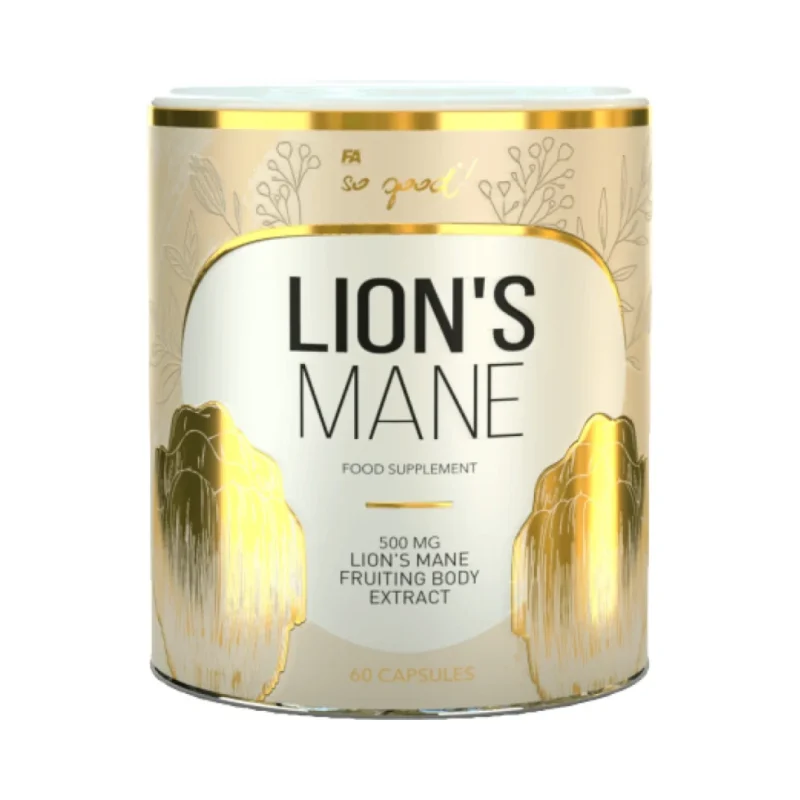 Lion's Mane 500 mg | So Good Series (60 дози) / 60 капсули - FA Nutrition