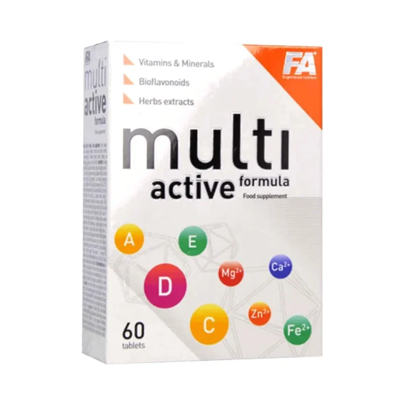 Multi Active Formula (30 дози) / 60 Таблетки - FA Nutrition