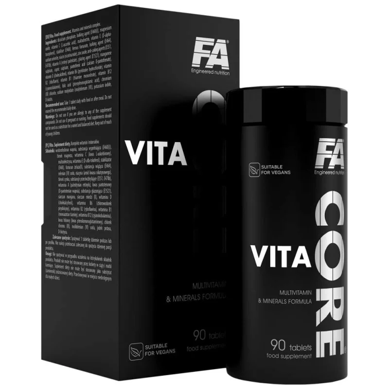 CORE Vita / Premium Multivitamin Formula (30 дози) / 90 Таблетки