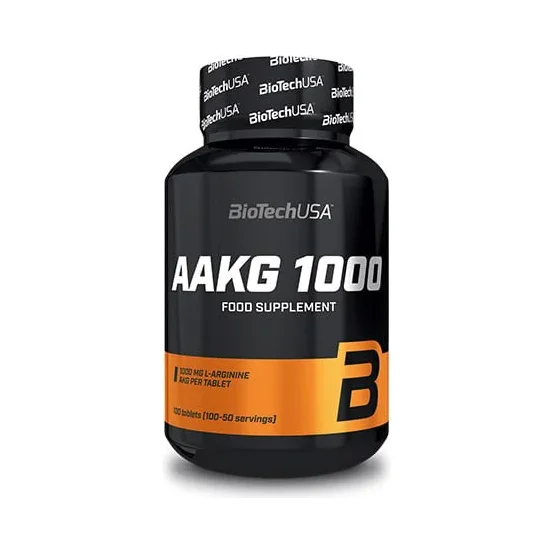 AAKG 1000mg. / 100 Tabs. - BioTech USA