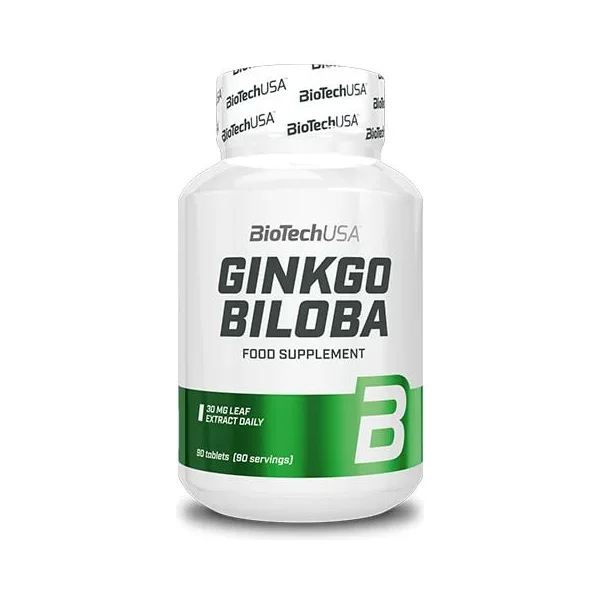 Ginkgo Biloba 90 Tabs. - BioTech USA