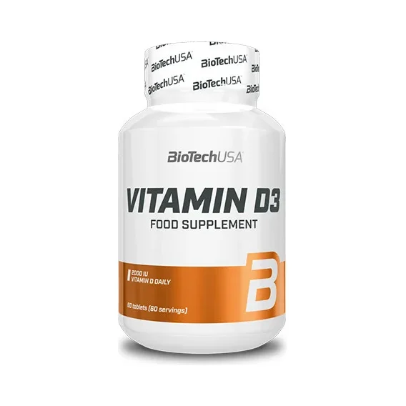 Vitamin D3 / 60 Tabs. - BioTech USA