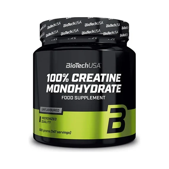 100% Creatine Monohydrate / 500g - BioTech USA