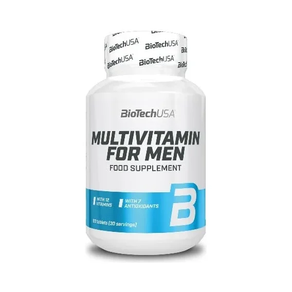 Multivitamin for Men 60 Tabs. - BioTech USA