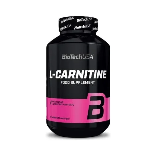 L-Carnitine 1000 mg / 60 Tabs / 60g - BioTech USA