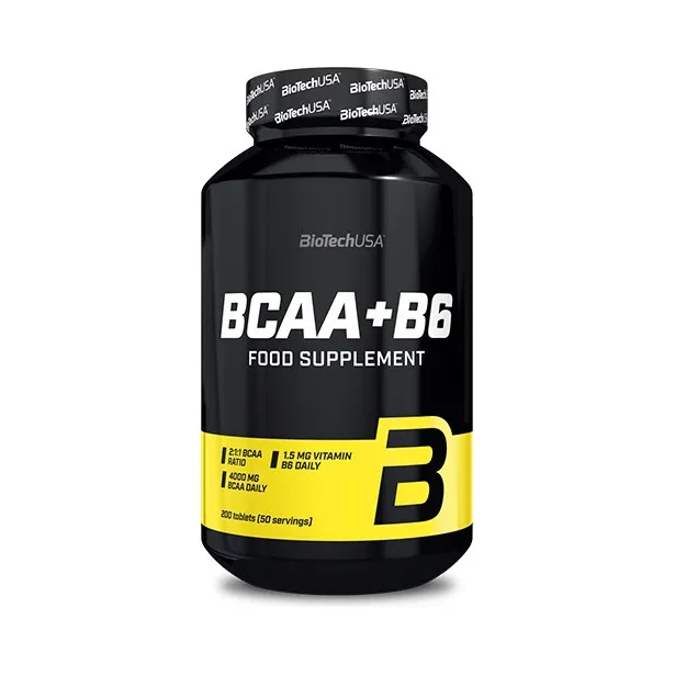 BCAA + B6 / 200 Tabs / 200g - BioTech USA