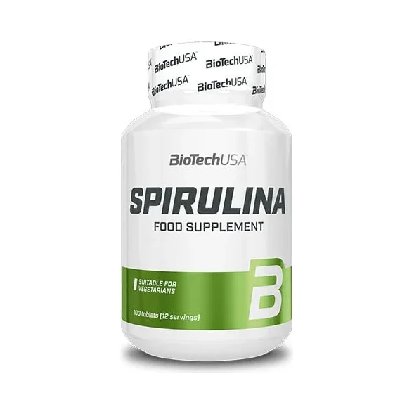 Spirulina 450mg. / 100 Tabs. - BioTech USA