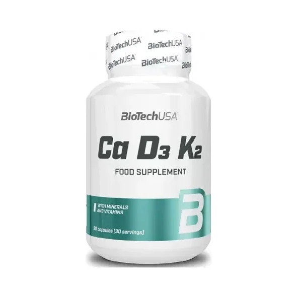 Ca D3 K2 / 90 Caps - BioTech USA