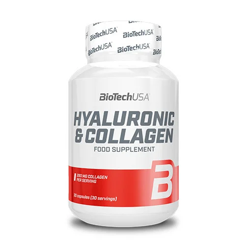 Hyaluronic & Collagen 30 Caps.